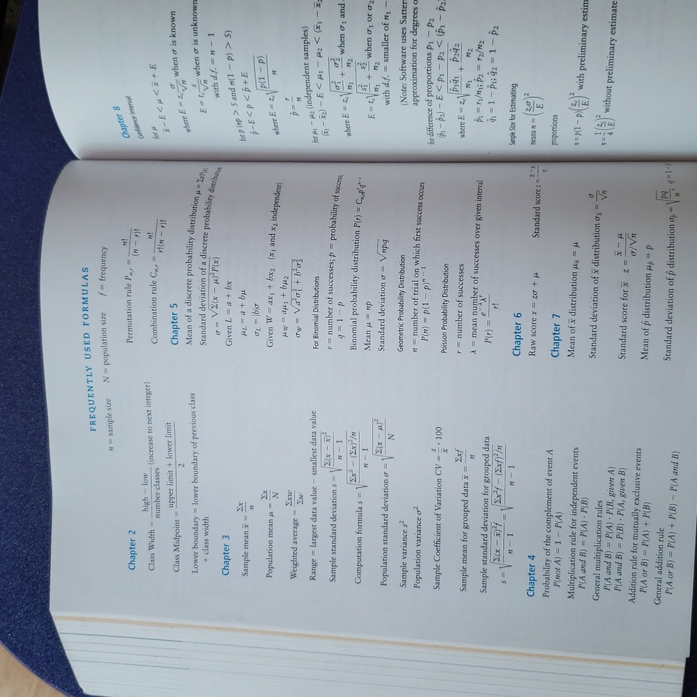 Statistics Textbook College Level - Picture 4 of 5